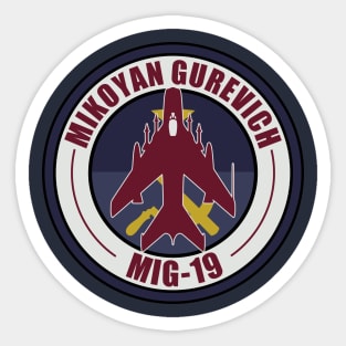 Mig-19 Patch Sticker